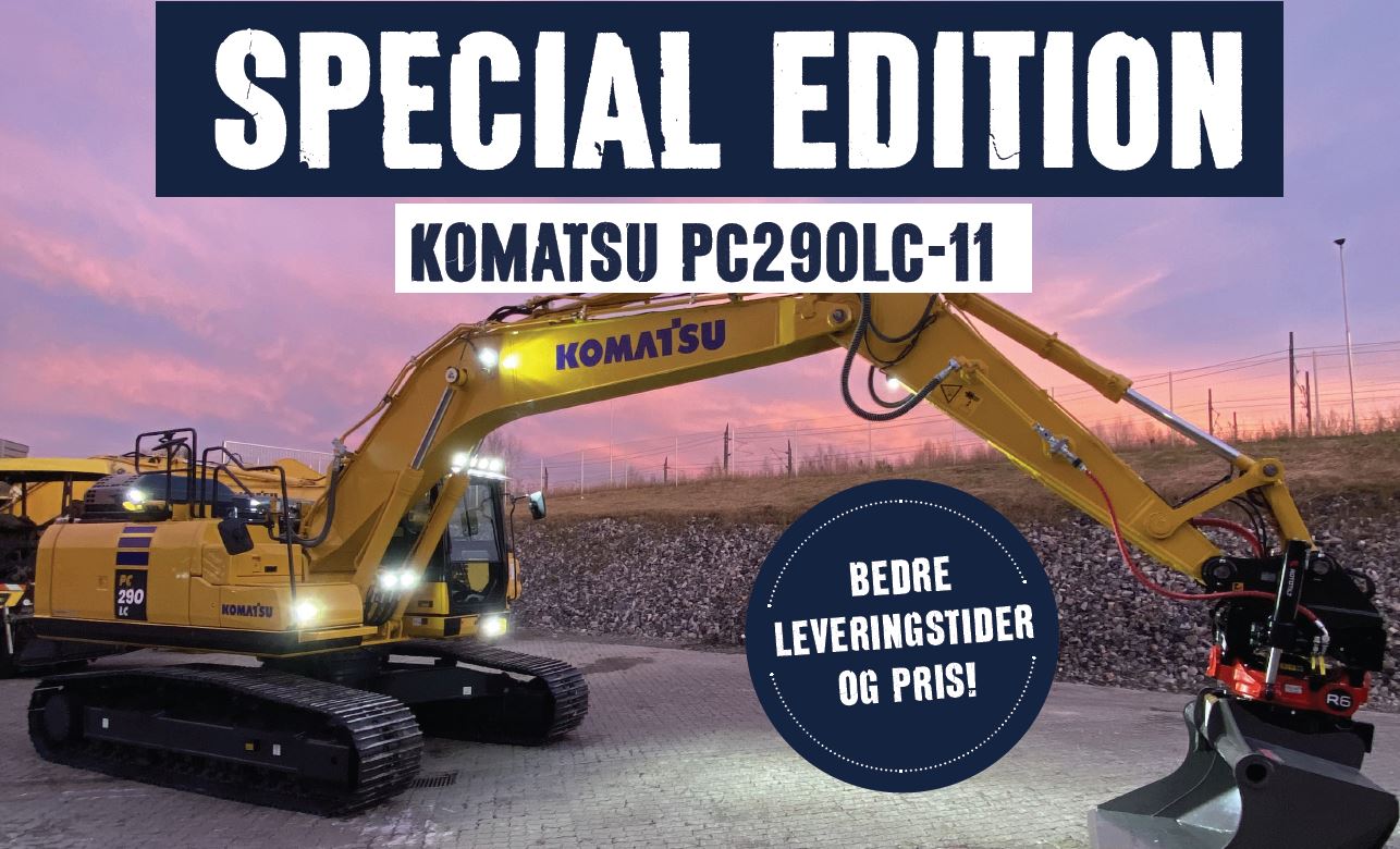 Komatsu PC290LC-11 special edition